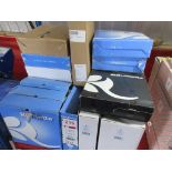 20 x boxes of various curtain tape, 150mm - 76mm - 27mm and 39mm (part used), including Rufflette