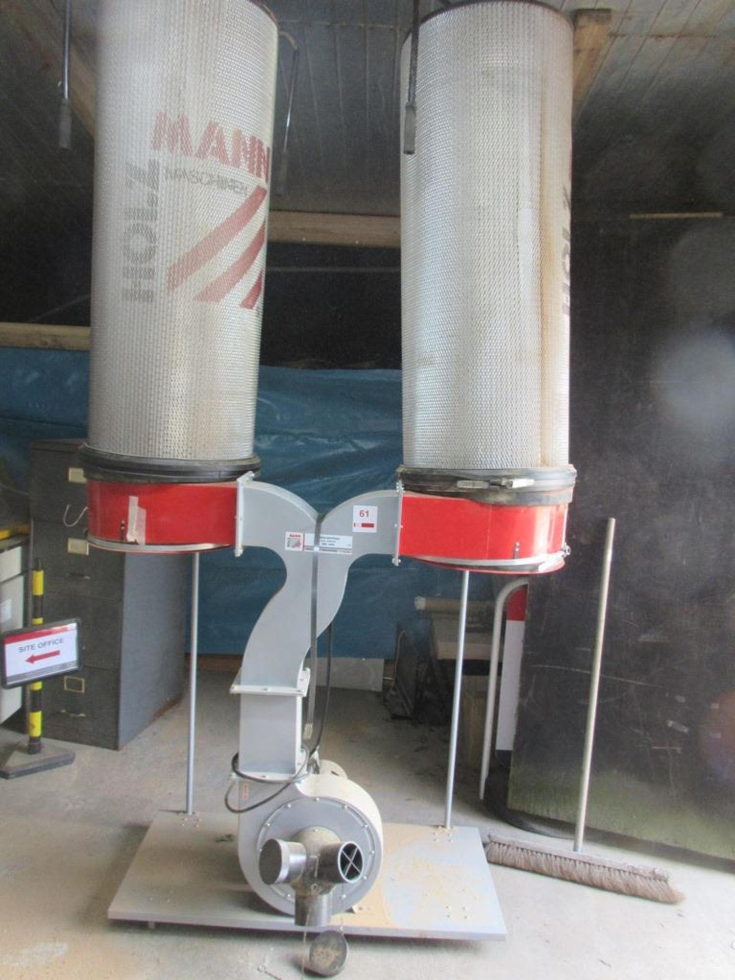 Holzmann Absauganlage ABS 38809 mobile 2-bag dust collector - Image 2 of 4