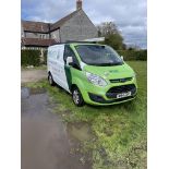 Ford Transit Custom 270 Ltd E-Tech 2.2Tdci L1H1 SWB Panel Van, 123bhp (31/07/2014)