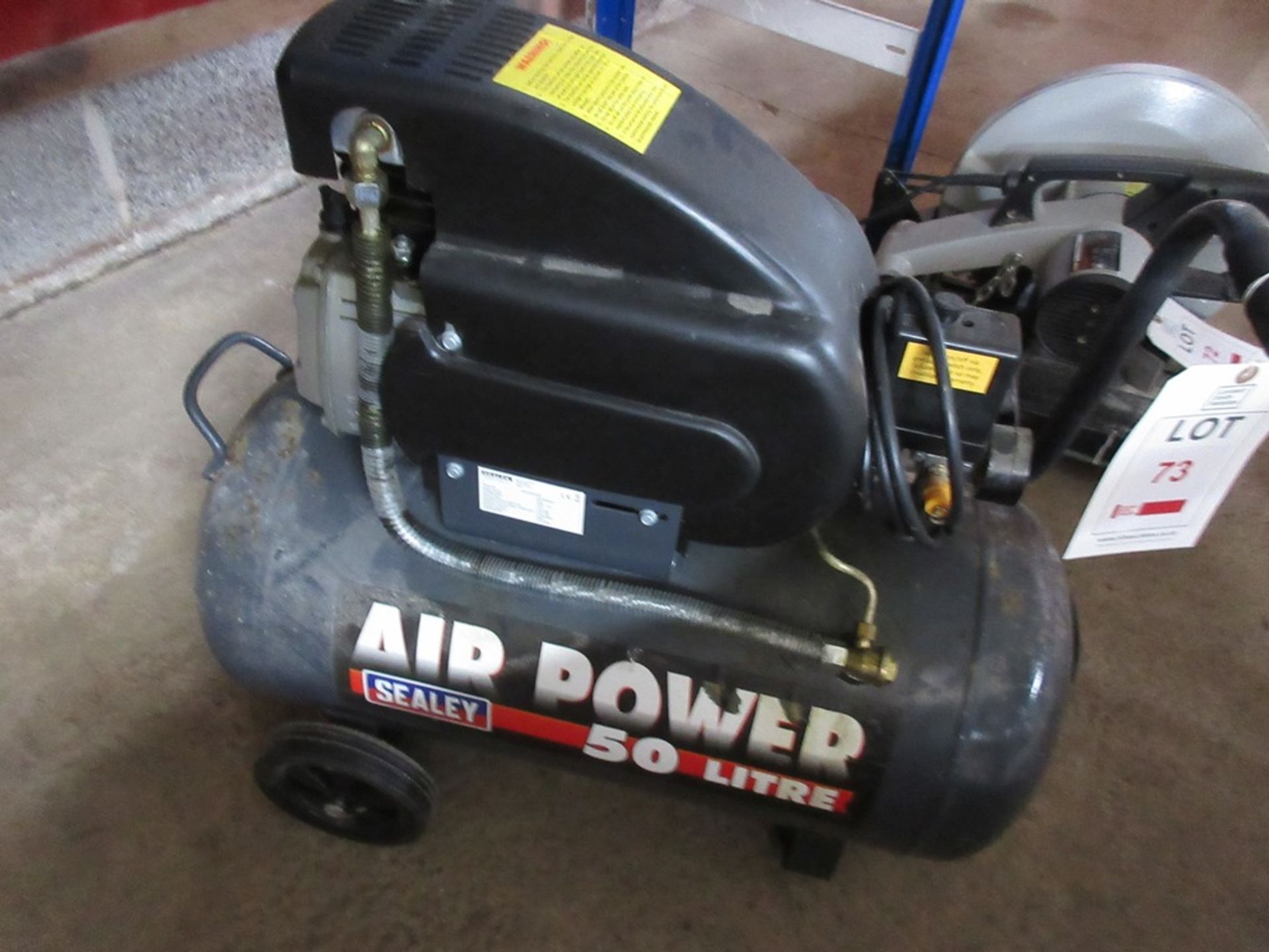Sealey Air Power 54C5020E 50 litre portable compressor, 240v