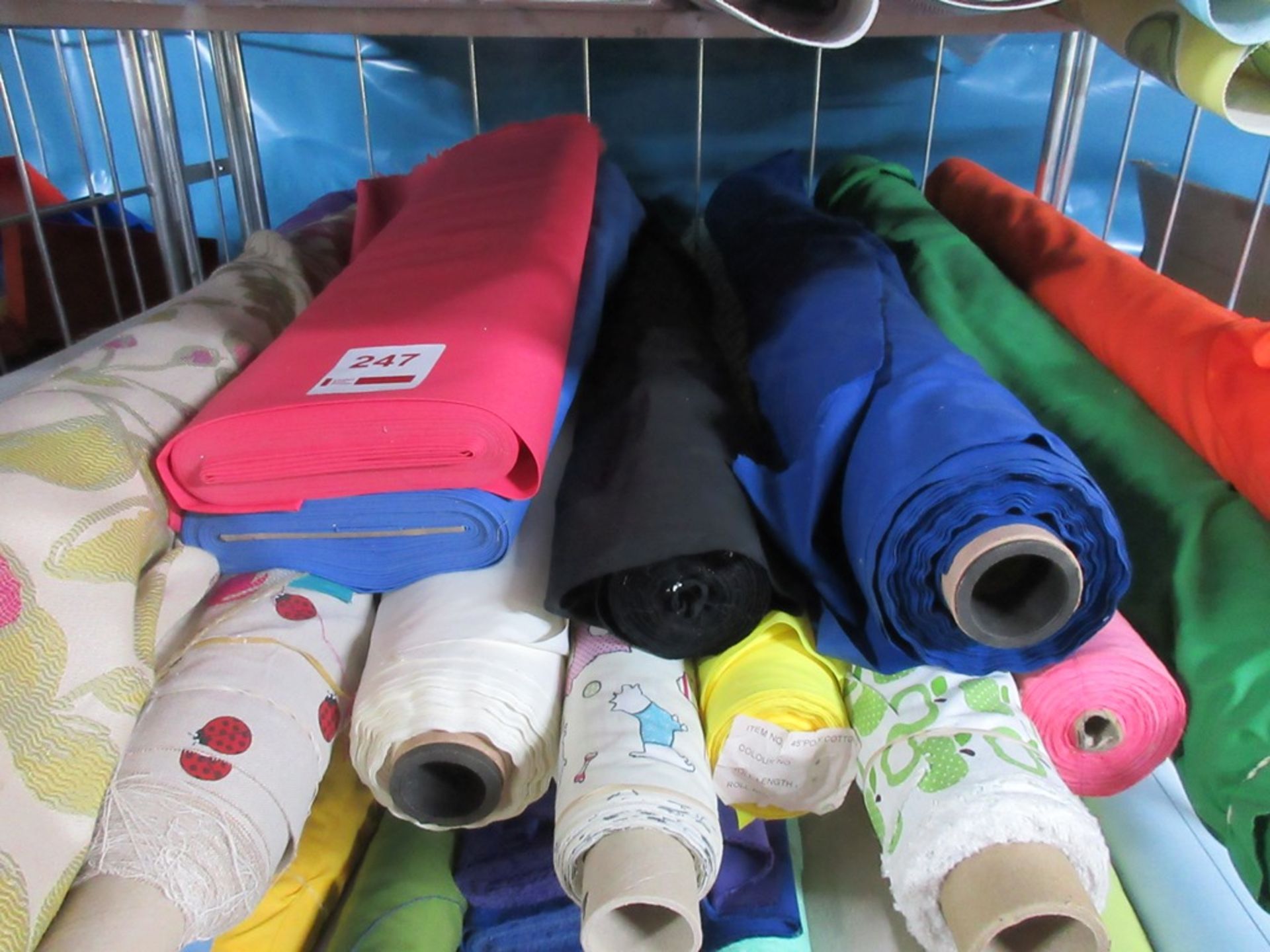 Quantity of part rolls materials for blinds/ curtains