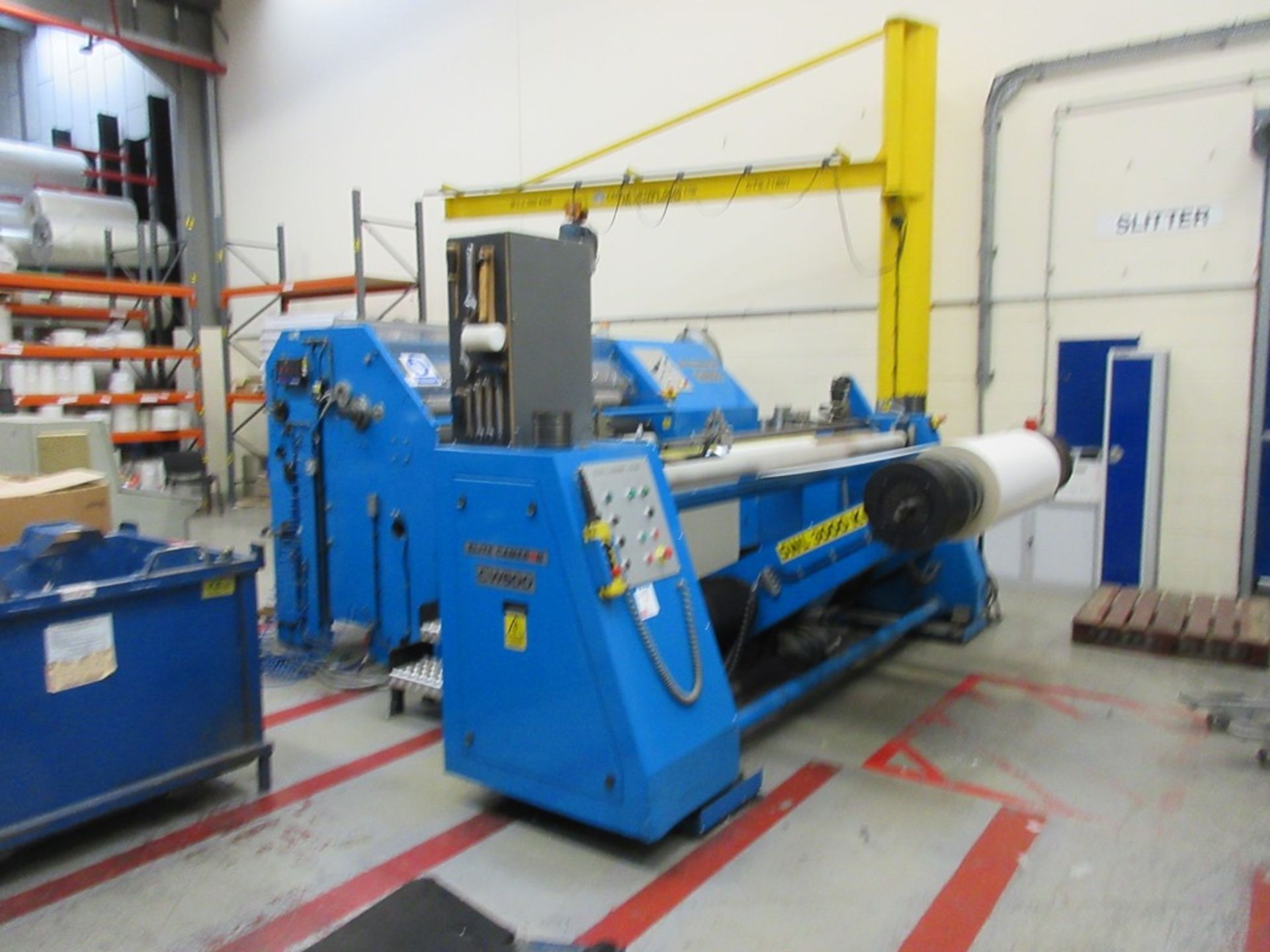 Elite Cameron CW600 automatic slitting machine (2001)