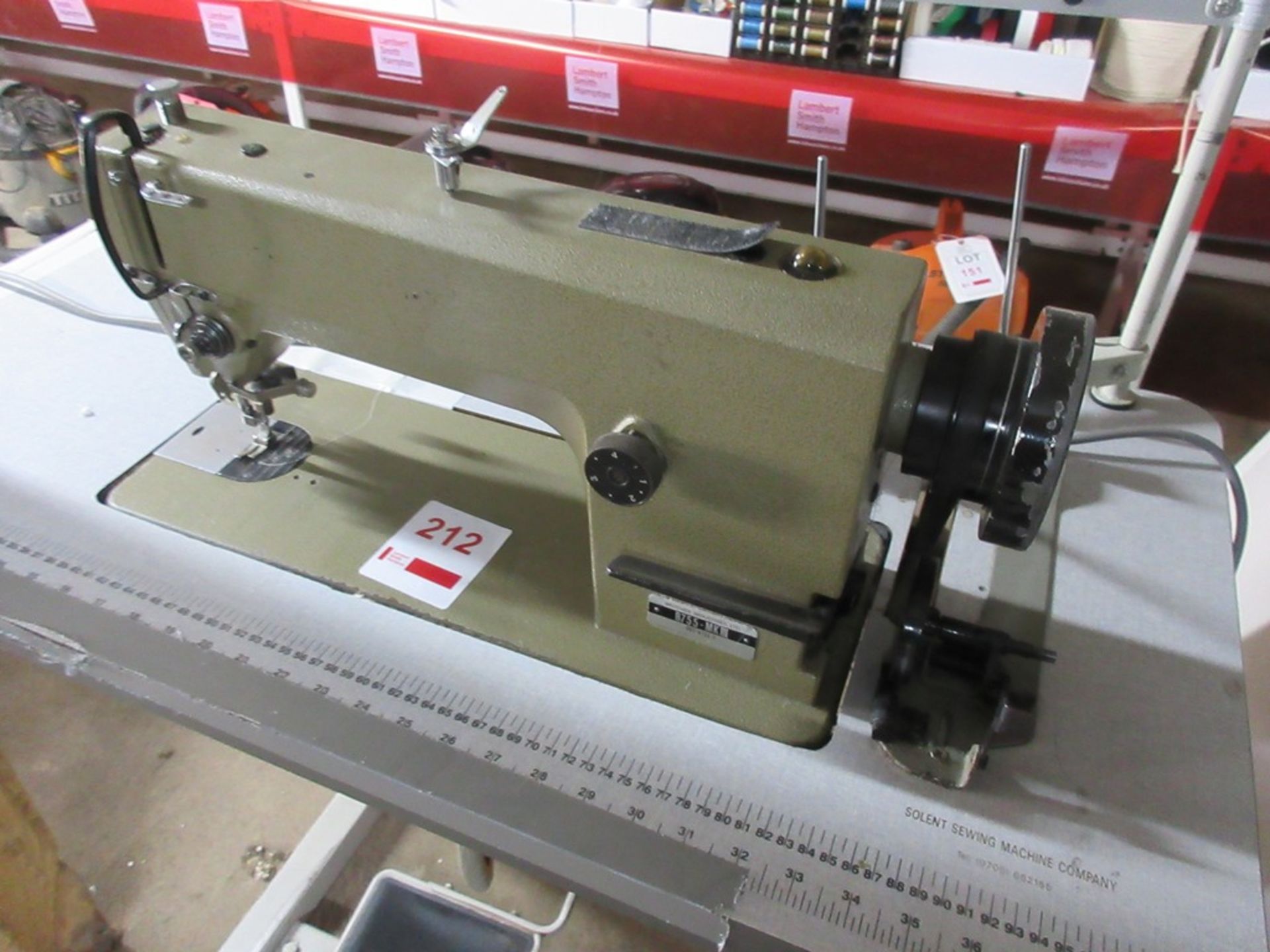 Brother Industries Ltd B755-MKIII flat bed sewing machine, 240v