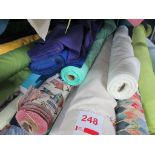 Quantity of part rolls materials for blinds/ curtains