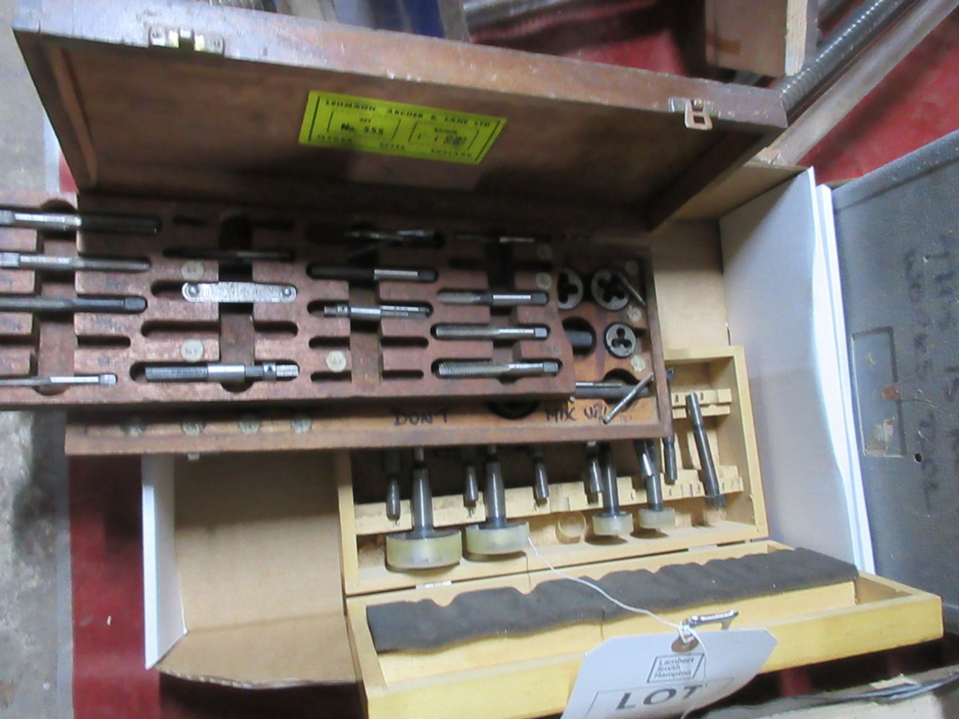 Part tap and die set, part wood cutters