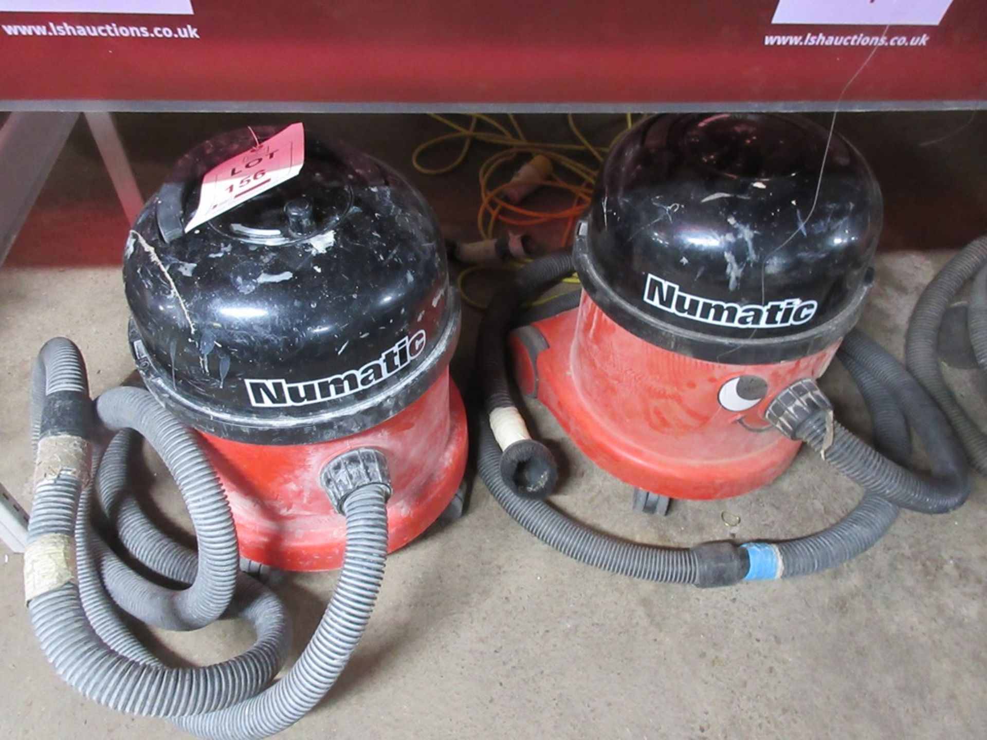 Henry 2 x vacuums, 240v