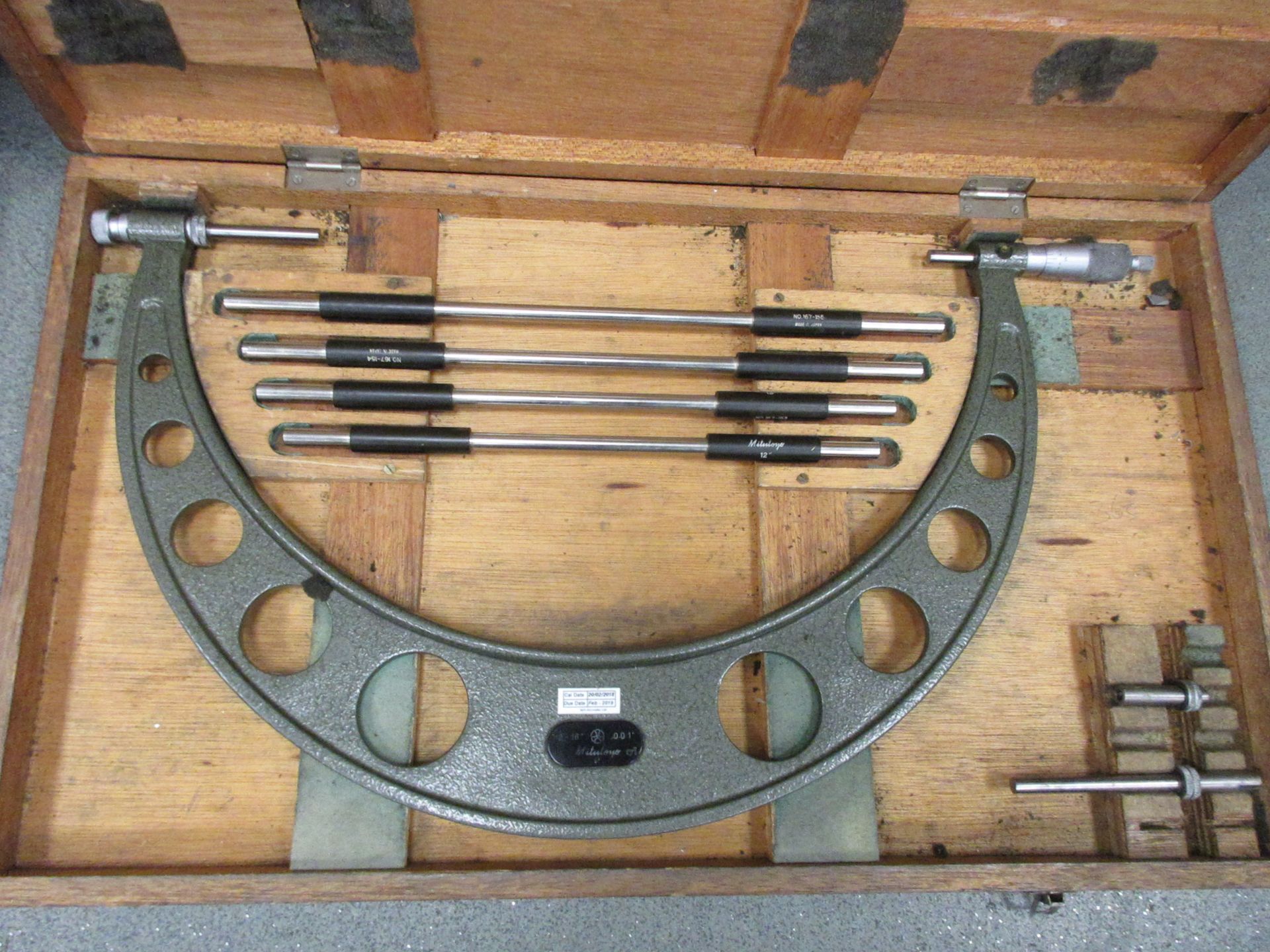 Mitutoyo micrometer, 12-16"