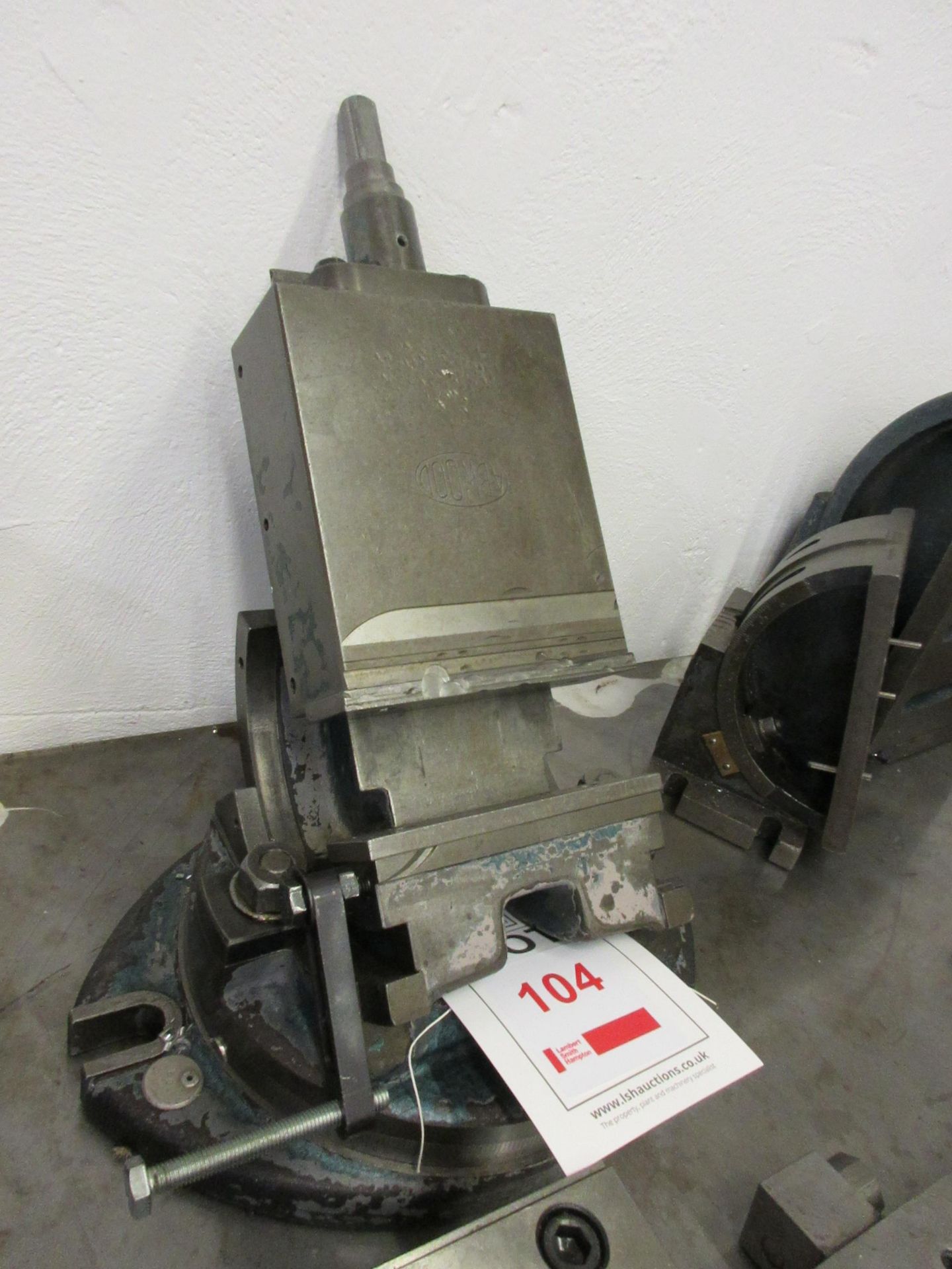 Abwood tilting & swivel machine vice, 6"