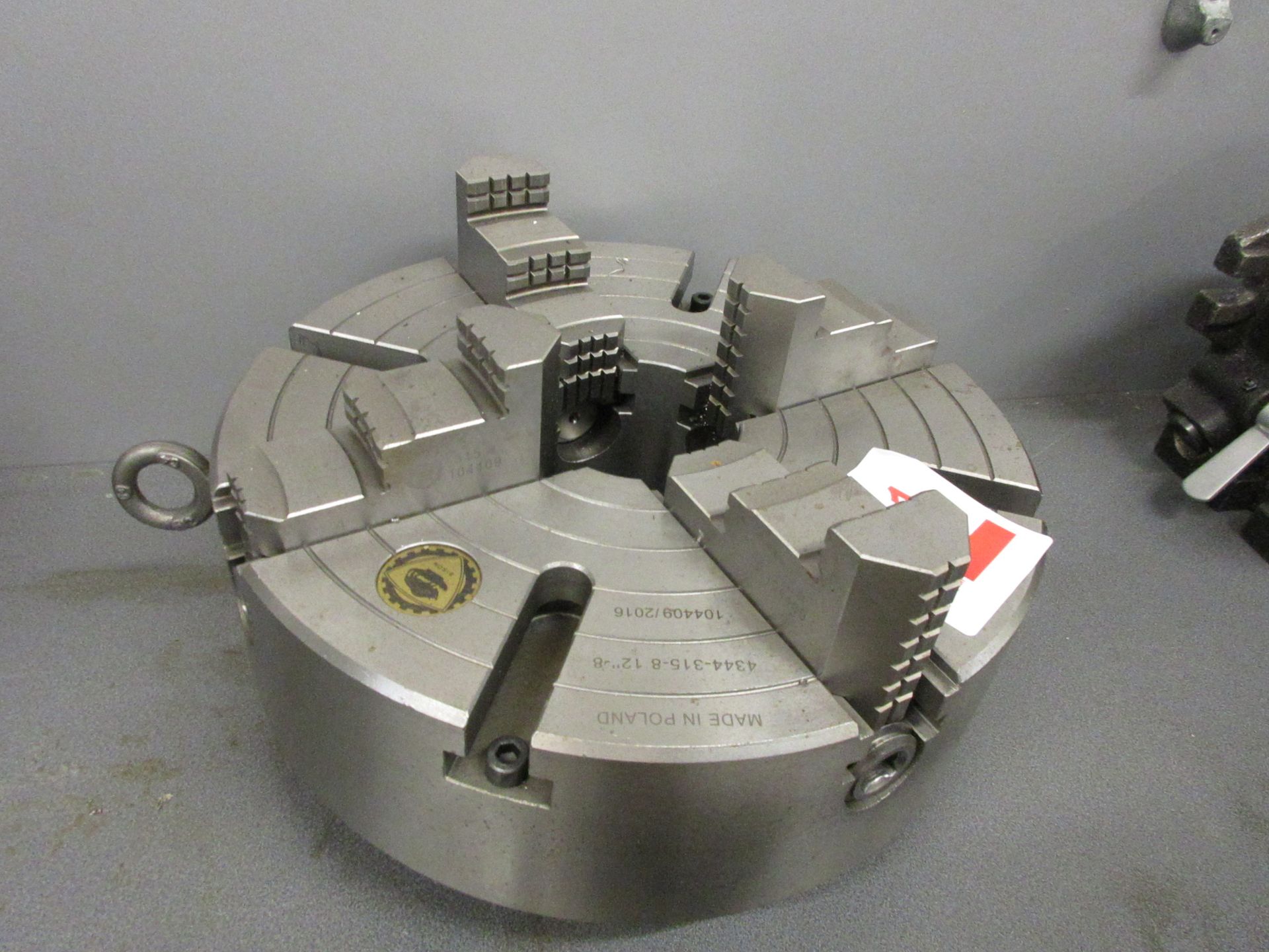 Bison 4 jaw chuck, 12½ diameter