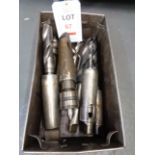 Box of assorted sleeves & drill bits