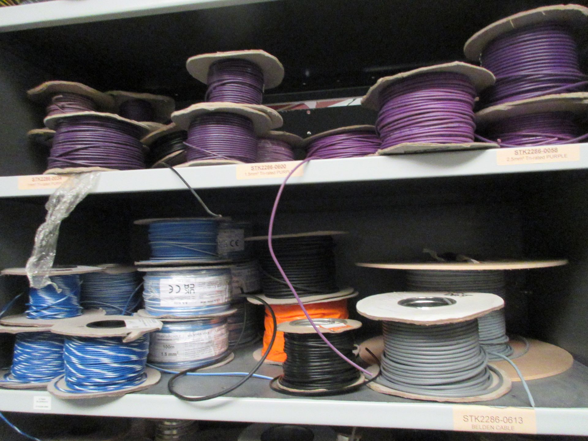 Quantity of assorted reeled electrical cable - Image 2 of 6
