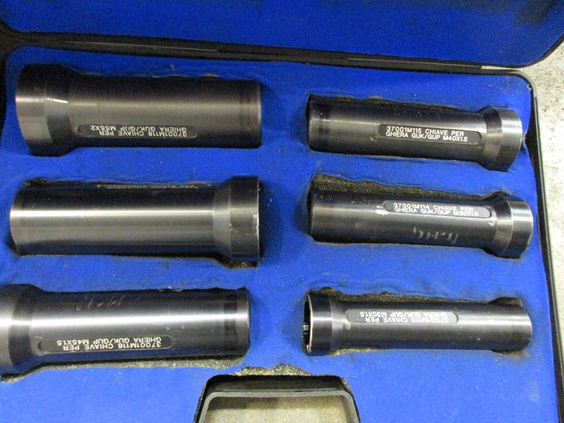 Full and part set of Chiave Par Ghiera Guk/Gup insert keys for locking nut, various sizes - Image 2 of 4