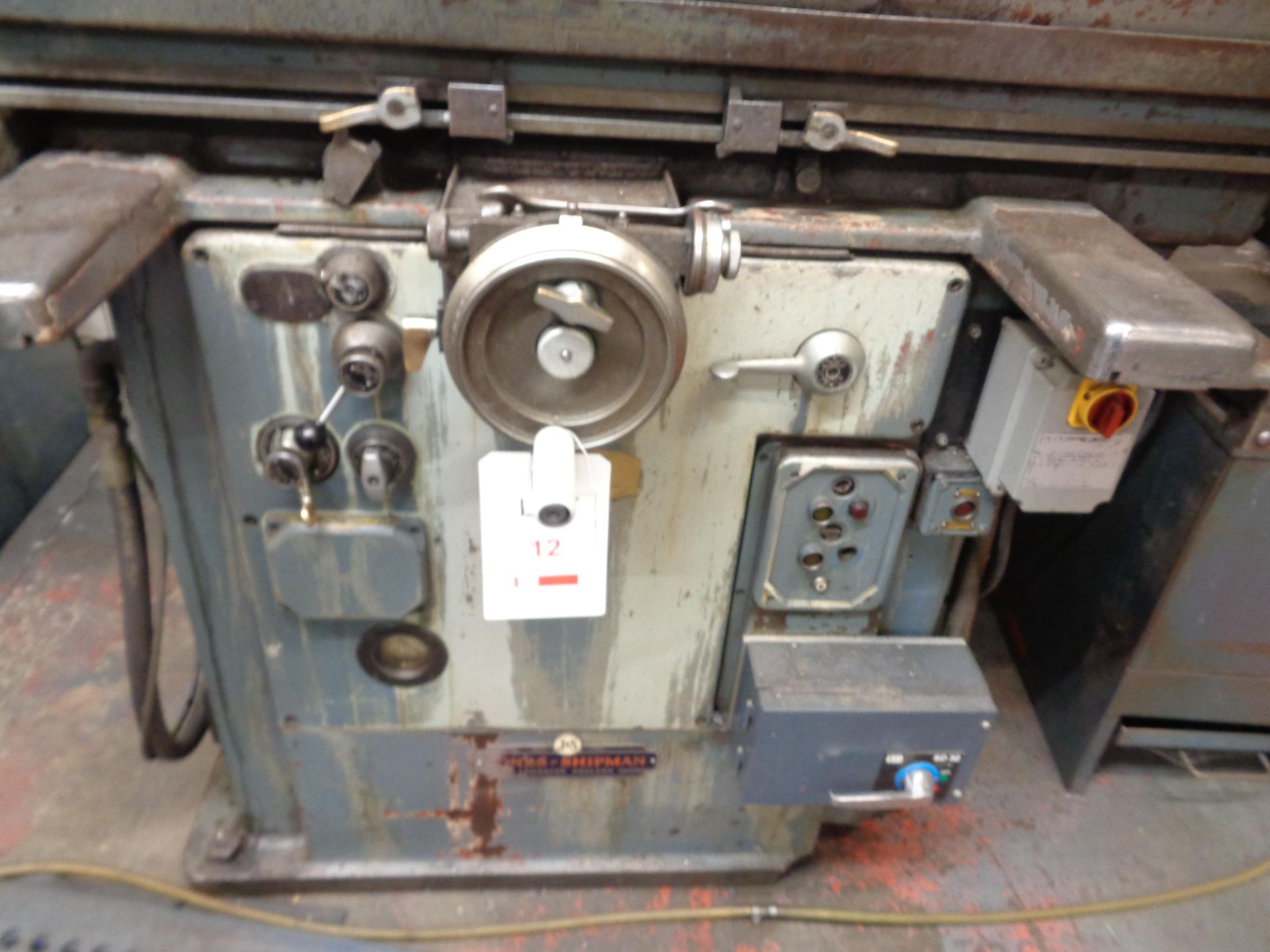 Jones & Shipman horizontal spindle surface grinder, table size 37" x 11" with magnet A work Method - Image 4 of 5