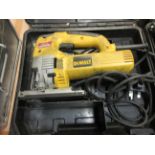 Dewalt DW321-GB jigsaw, 240v