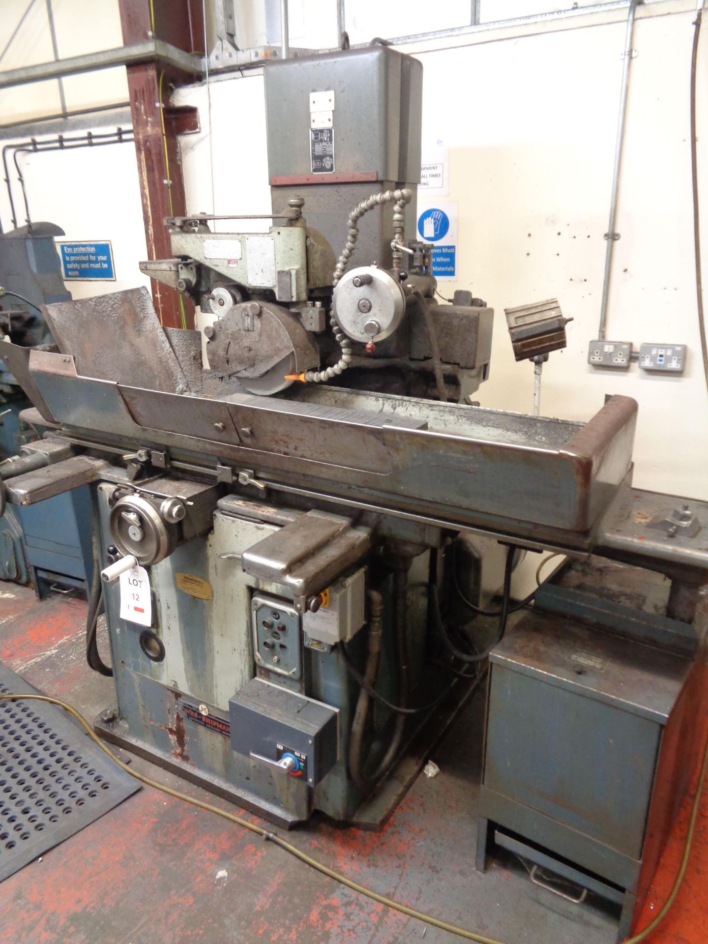 Jones & Shipman horizontal spindle surface grinder, table size 37" x 11" with magnet A work Method - Image 2 of 5