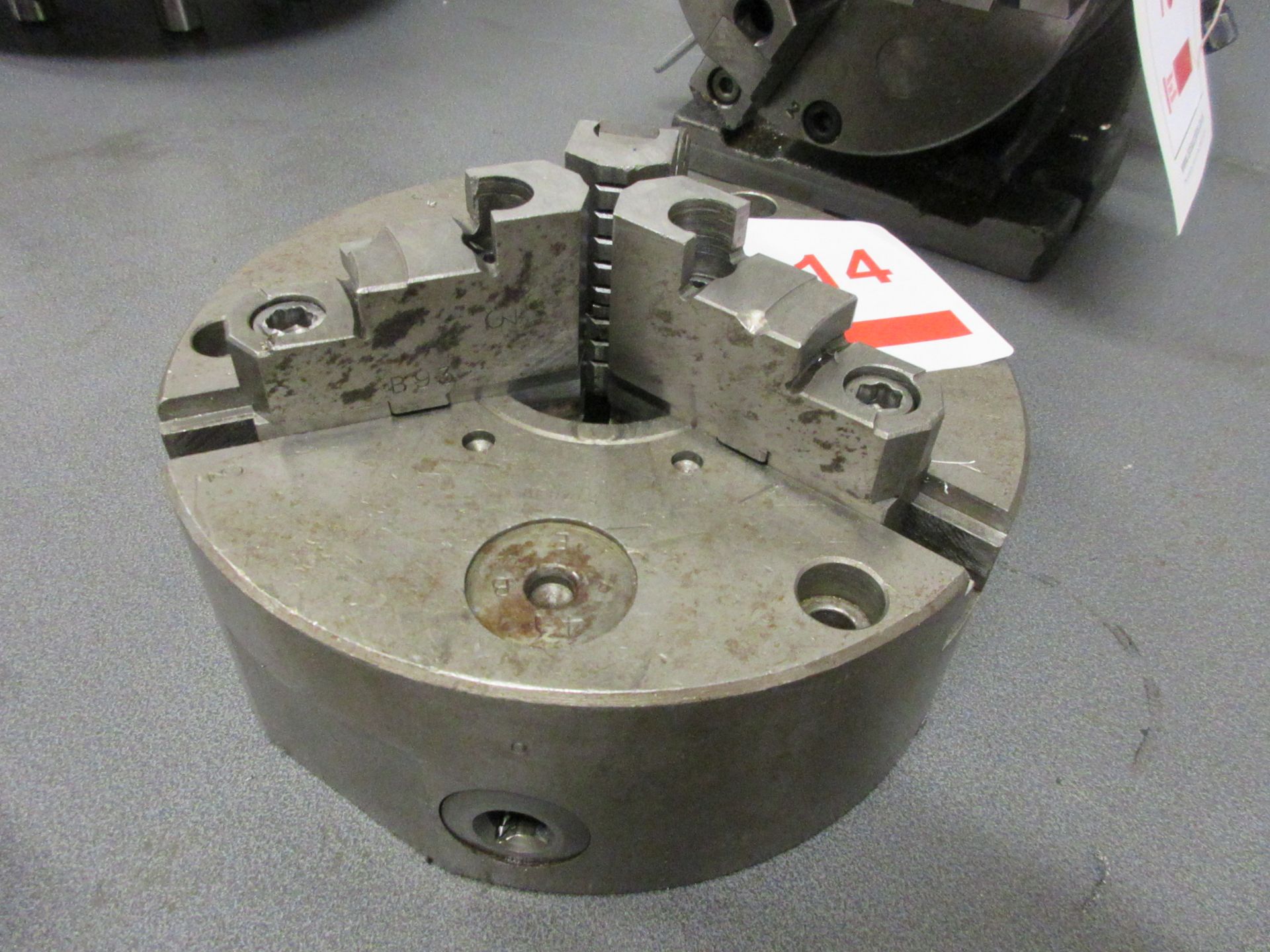 3 jaw chuck, 8" diameter