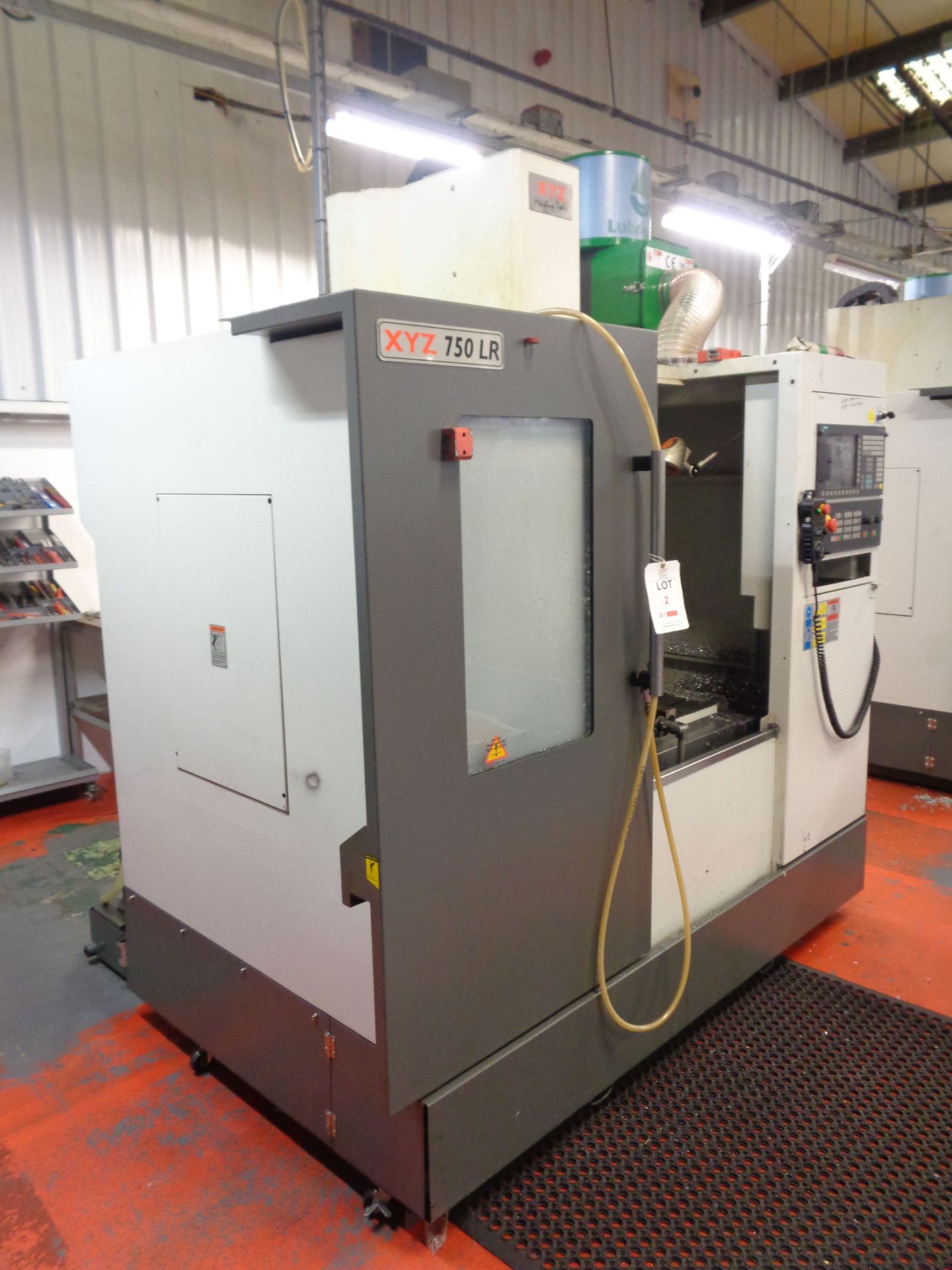 XYZ 750 LR CNC vertical machining centre serial no. SMA10102 (2017), 20 ATC table size 830 x - Image 3 of 10