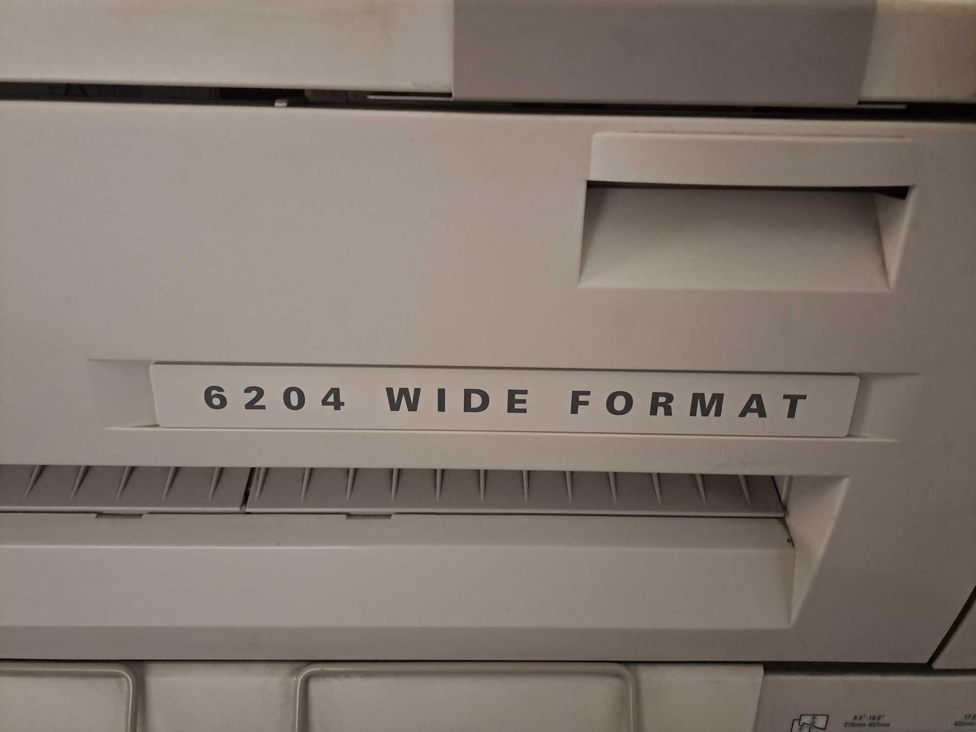 Xerox 6204 wide format A4-A1 printer, 240v - Image 3 of 6