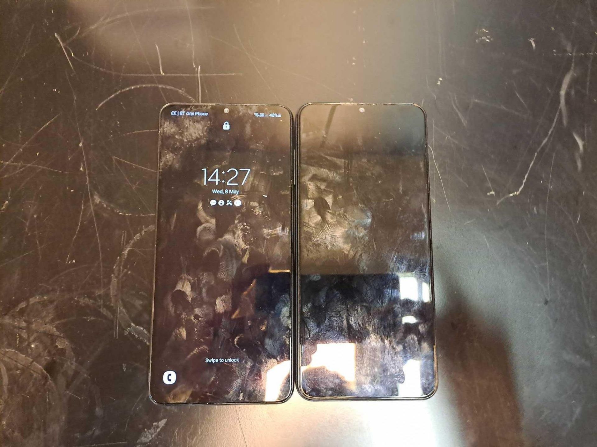 Samsung Galaxy A13 and one A12 phone (no box, used, no chargers) - Image 3 of 5