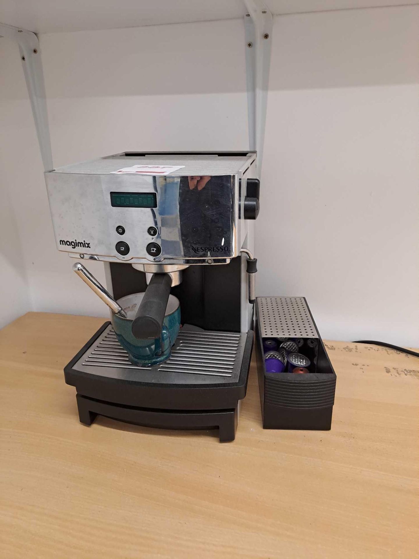 Nespresso Magimix 240v coffee machine