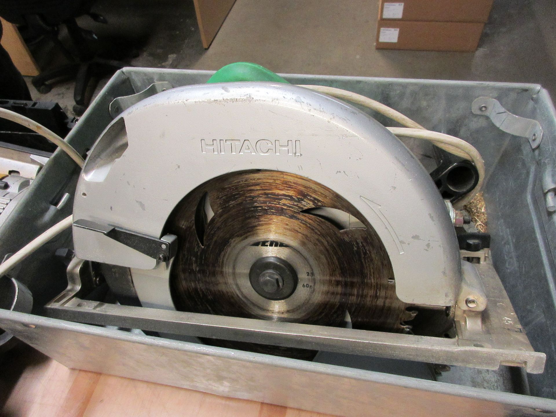 Hitachi C9U circular saw, 240v