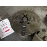 3 jaw chuck, 8" diameter