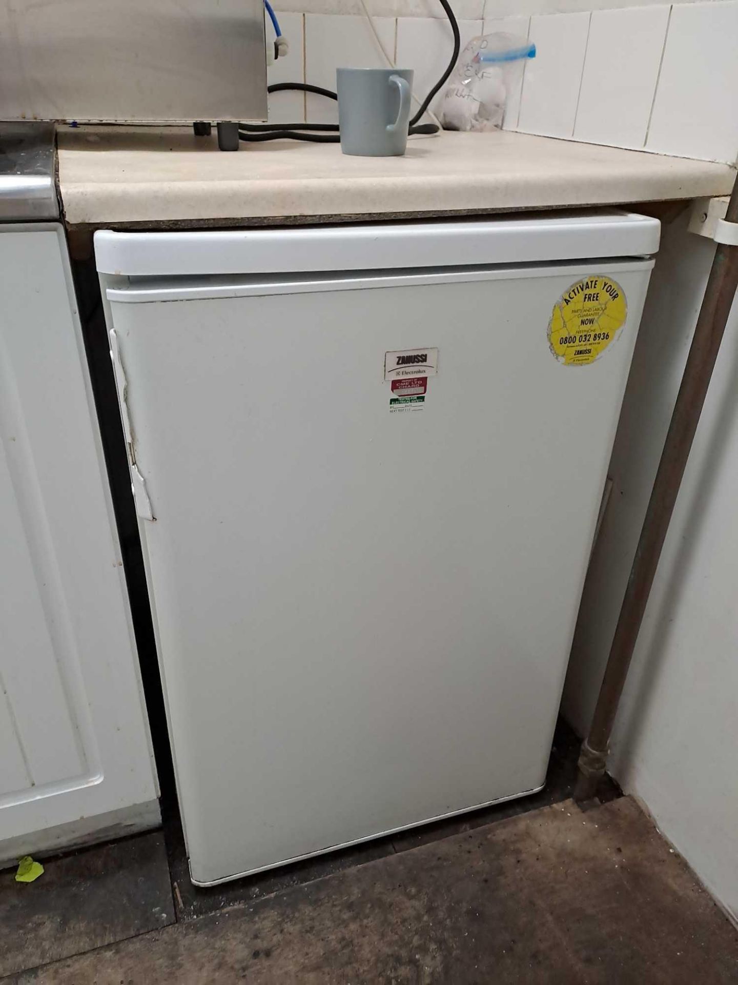 Zanussi fridge, LG microwave and Whirlpool microwave oven - Image 3 of 3