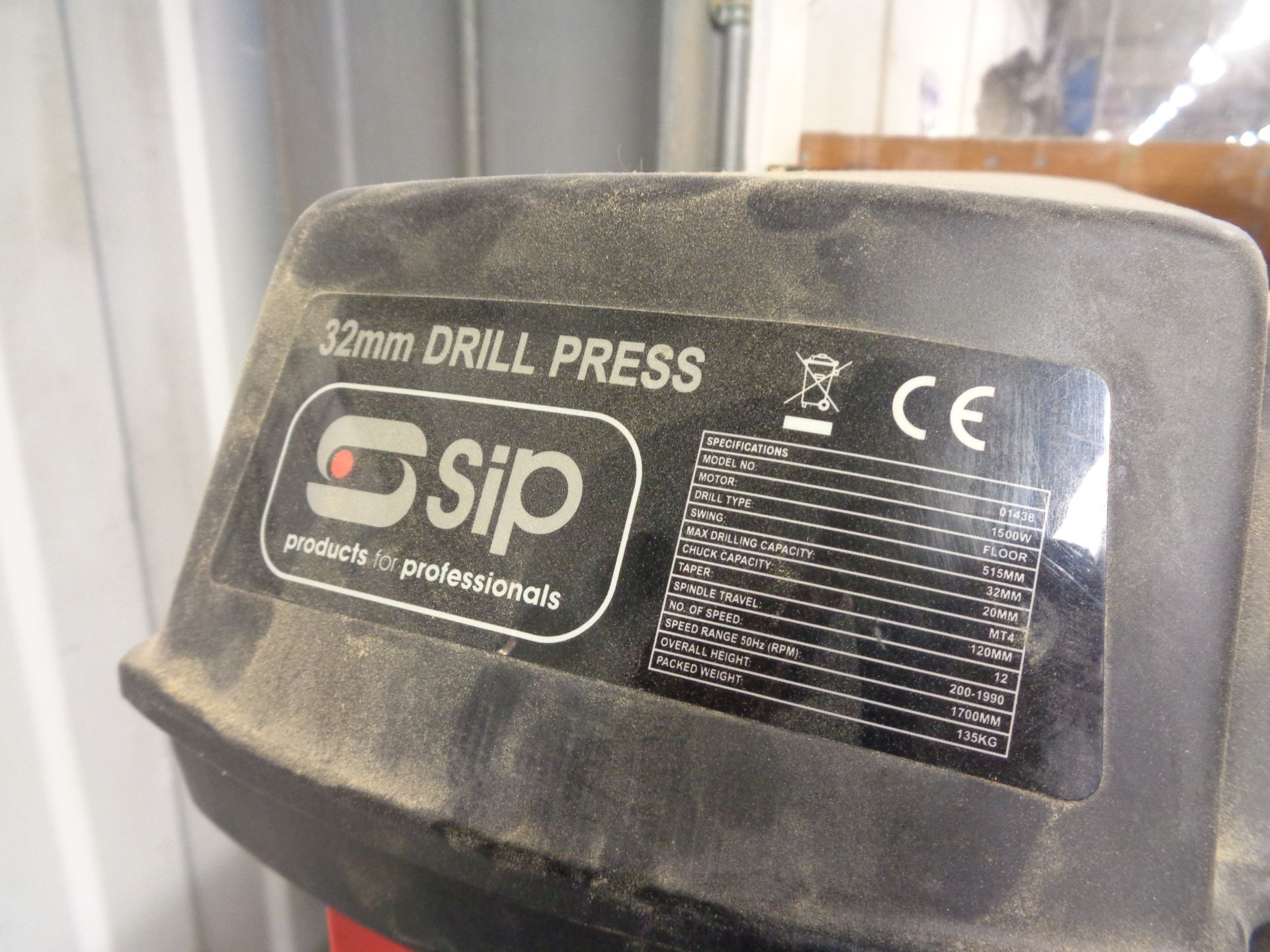 Sip 01438 32mm drill press, serial no. 43.10.09 - Bild 2 aus 4