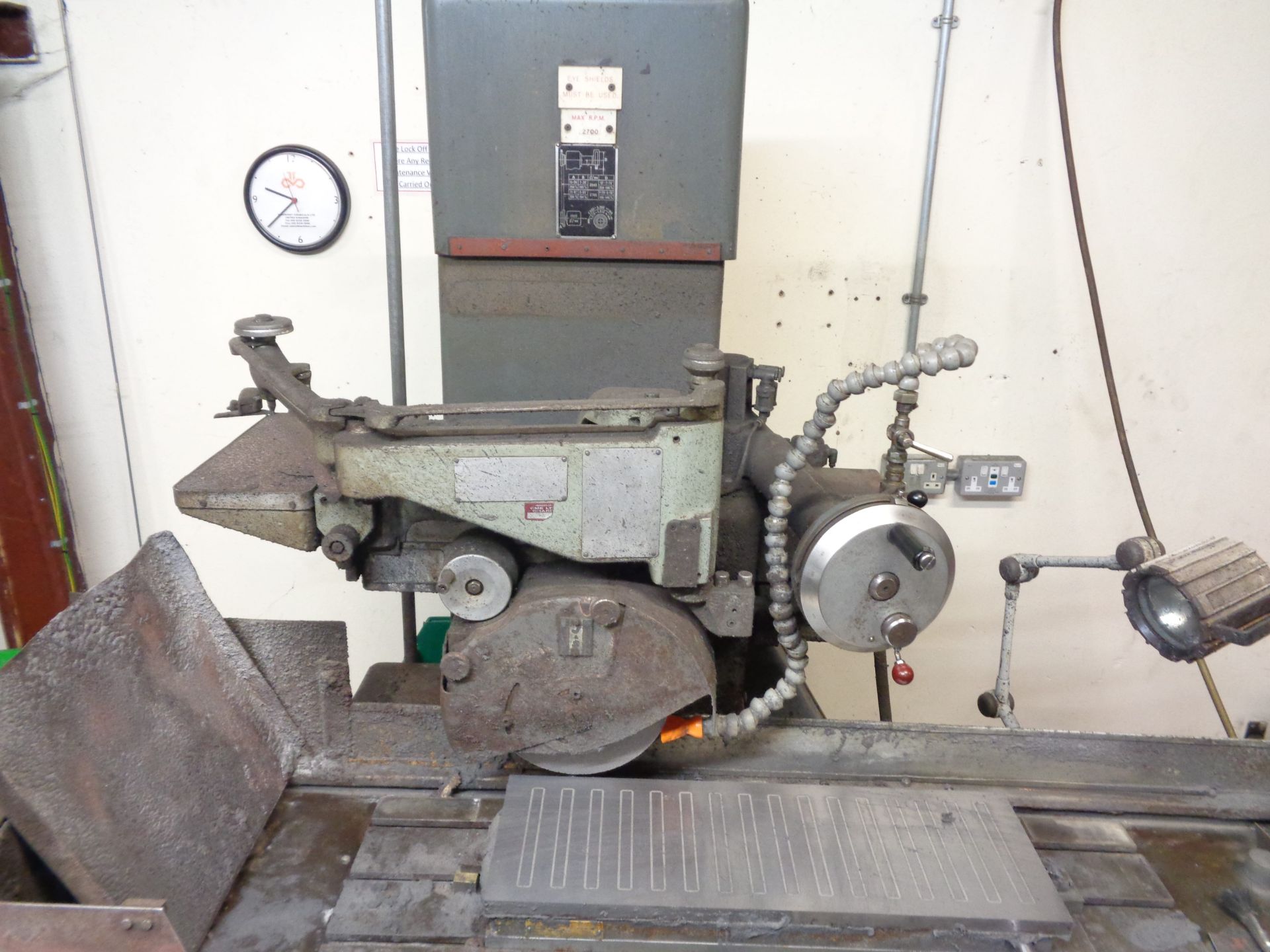 Jones & Shipman horizontal spindle surface grinder, table size 37" x 11" with magnet A work Method - Image 3 of 5