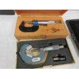 Two assorted micrometers