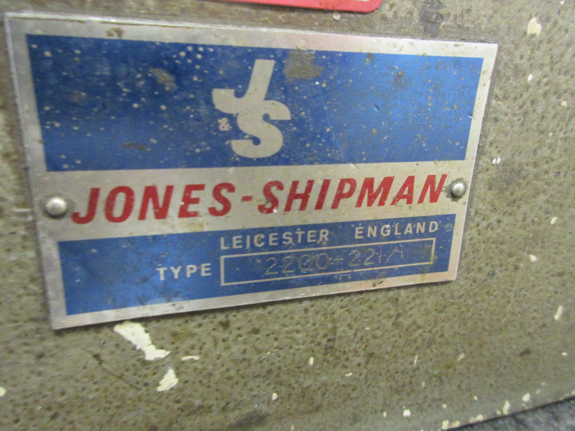 Jones & Shipman bench centres, type 2200-221/1 - Image 2 of 3