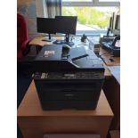 Brother MFC-L2710DN printer and Shredstar X15 paper shredder