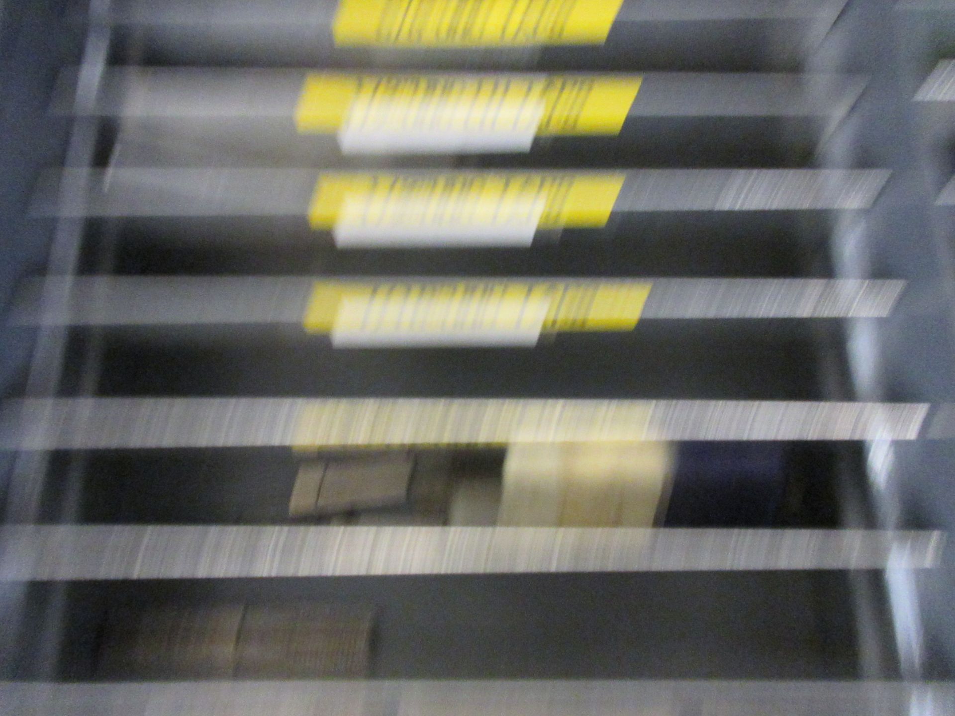 Steel metal 30 drawer storage cabinet, 1m x 500 x height 1820mm with contents including hose - Image 6 of 18