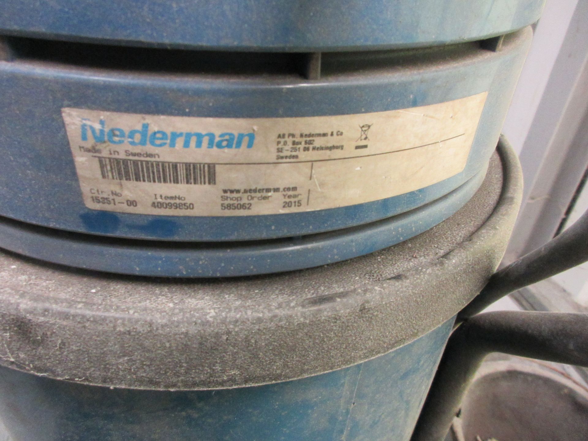 Nederman industrial vacuum (2015), 240v - Image 2 of 3