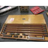 Pitter Gauge & Tool Co Ltd stick micrometers, 6" - 10'6"