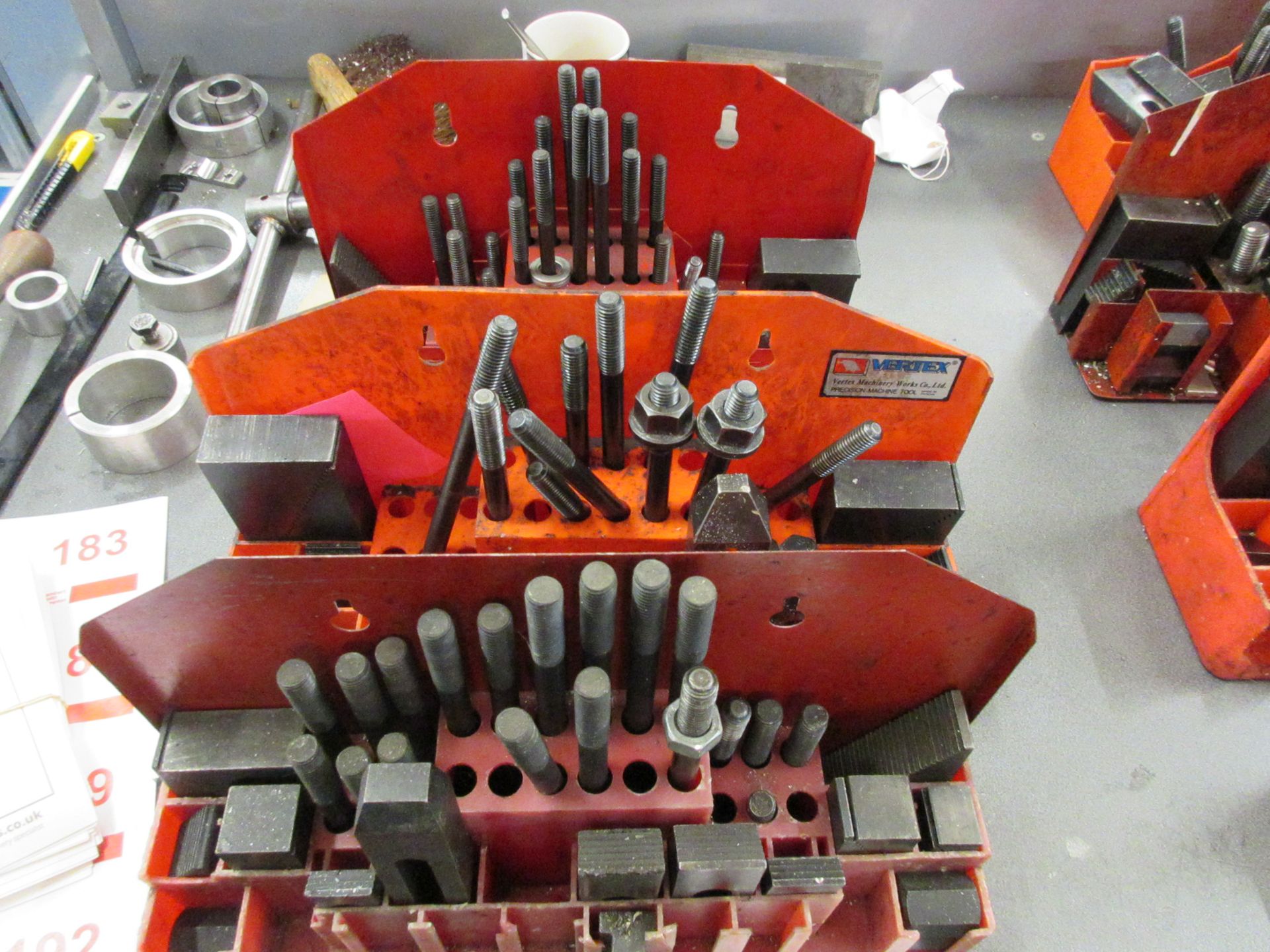 Three part clamp sets