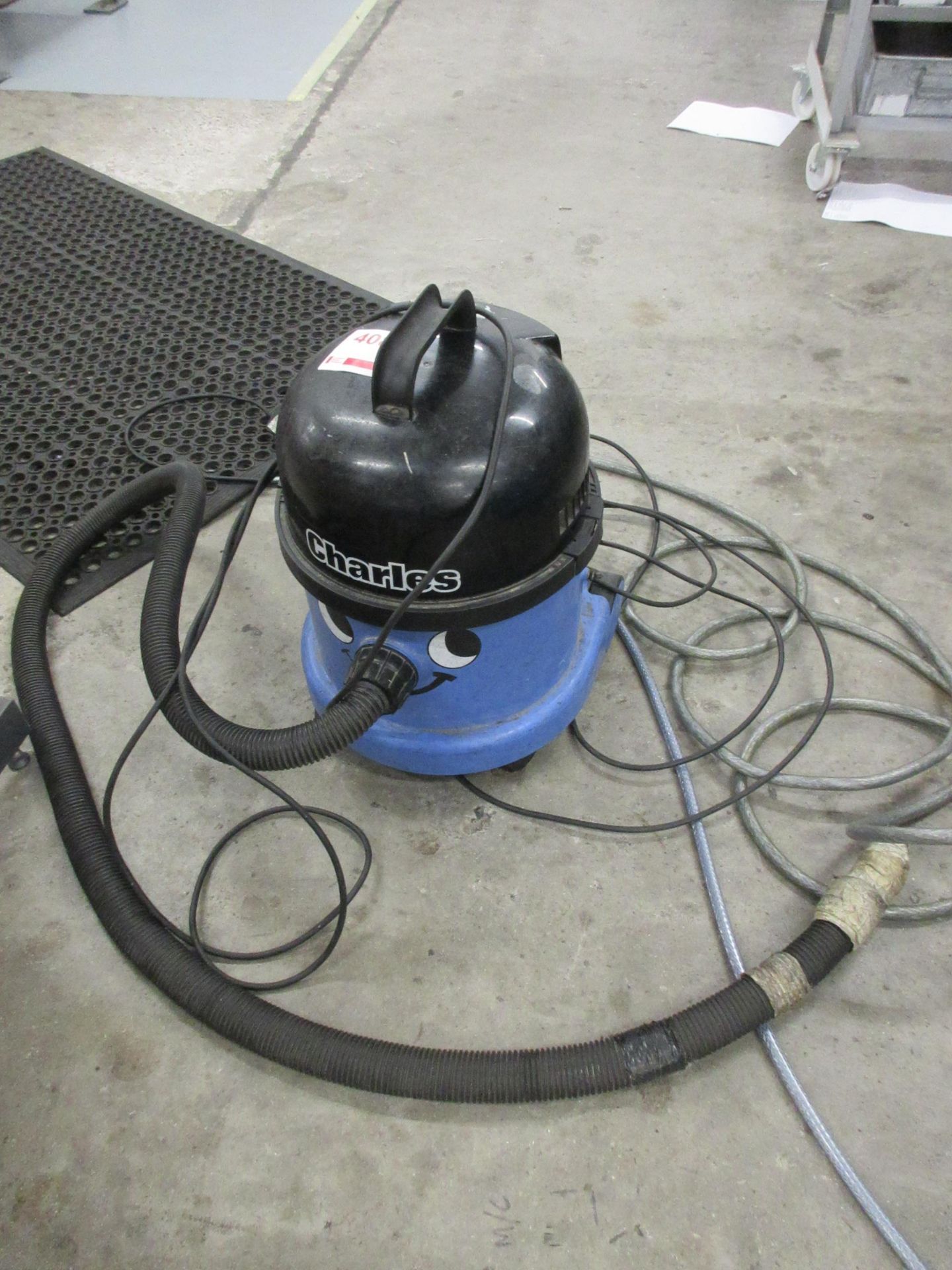 Charles Numatic CVC 370-2 vacuum, 240v