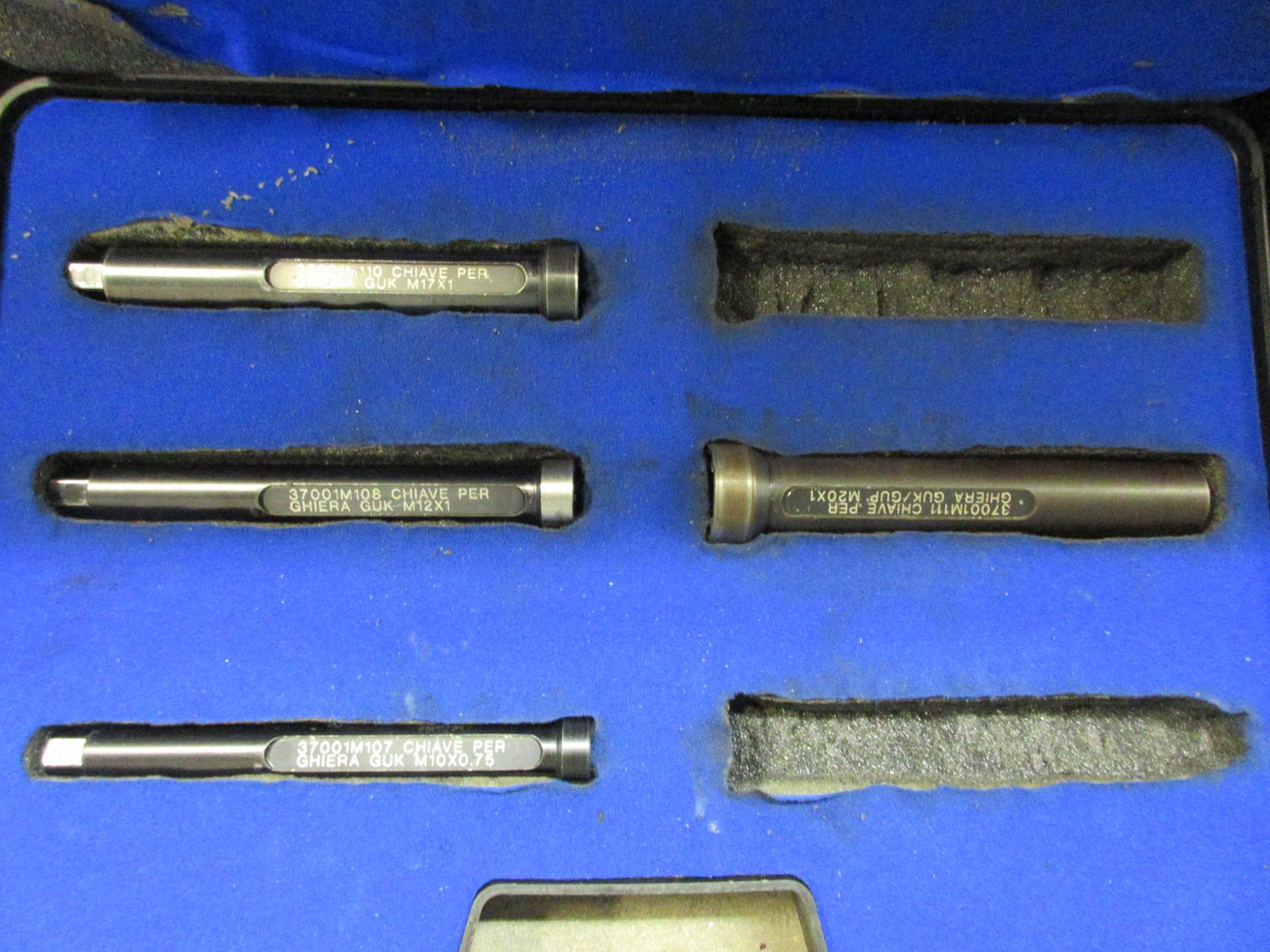 Full and part set of Chiave Par Ghiera Guk/Gup insert keys for locking nut, various sizes - Image 3 of 4