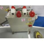 Mobile power supply unit (ref. box no. 13), 30 MA rcd fitted, serial no. 01386