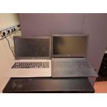 Two Dell laptops (1 x Latitude 3570, 1 x Inspiron) - no chargers