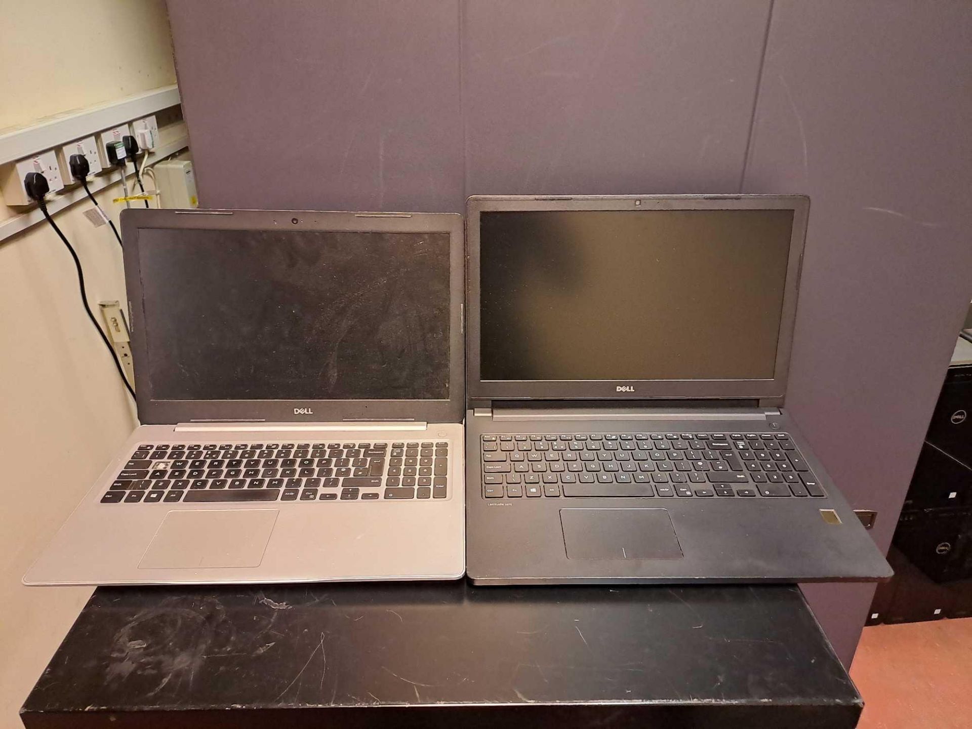 Two Dell laptops (1 x Latitude 3570, 1 x Inspiron) - no chargers