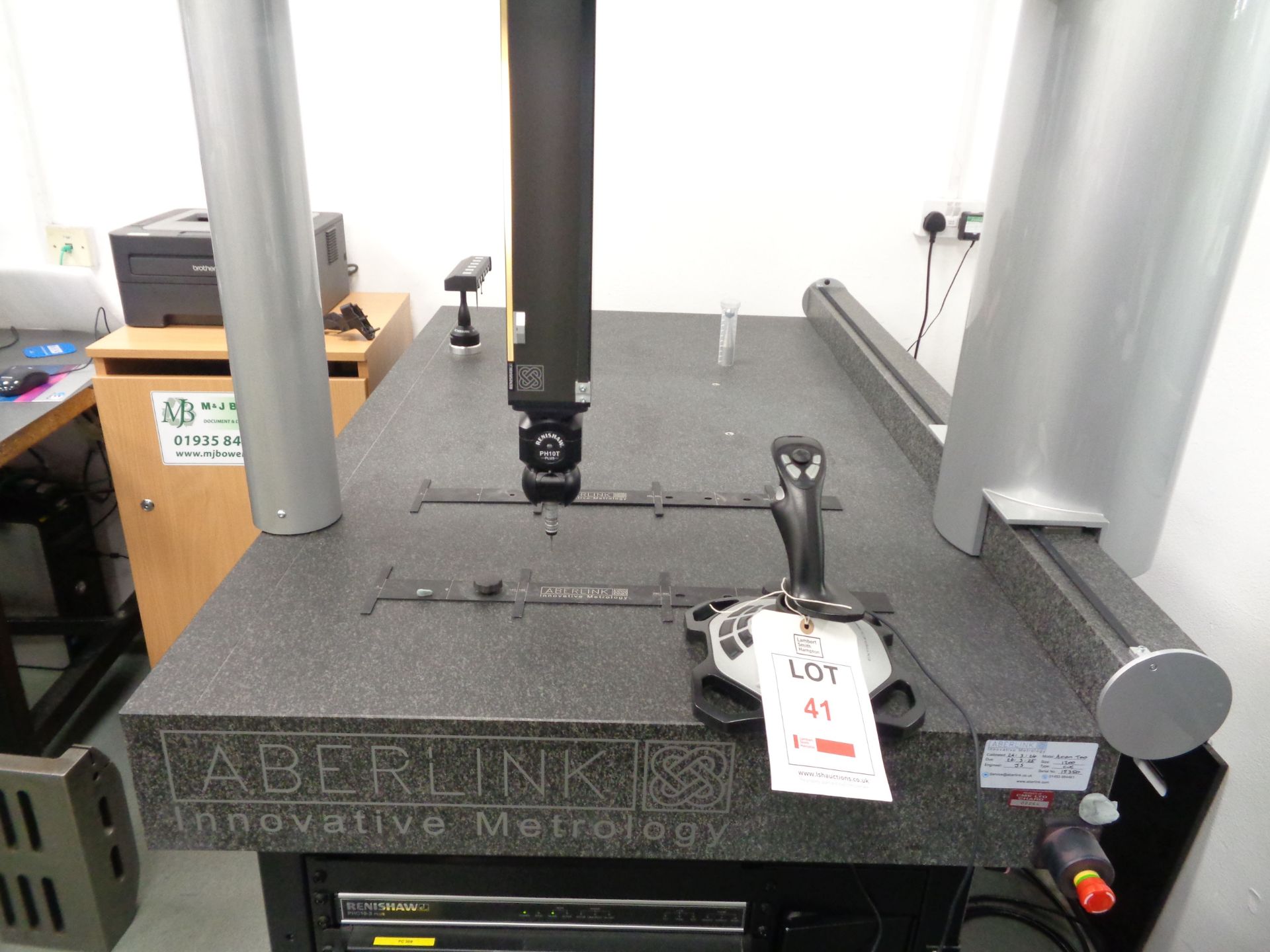 Aberlink Axiom T00 CNC Coordinate measuring machine serial no. 15350 (2020) size 1200mm, Renishaw - Image 3 of 7
