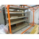 Bay of boltless 5 shelf racking, 2450 x 620mm x height 2m