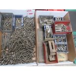 Quantity of various clamps, bolts, etc.