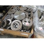 Pallet of assorted scrap dies, approx weight 740kg