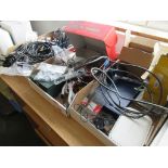 Assorted computer spares including monitor leads, power cooling for Netgear switches, etc.