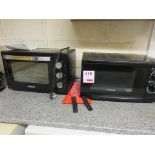 Panana Counter top grill and Cookworks microwave