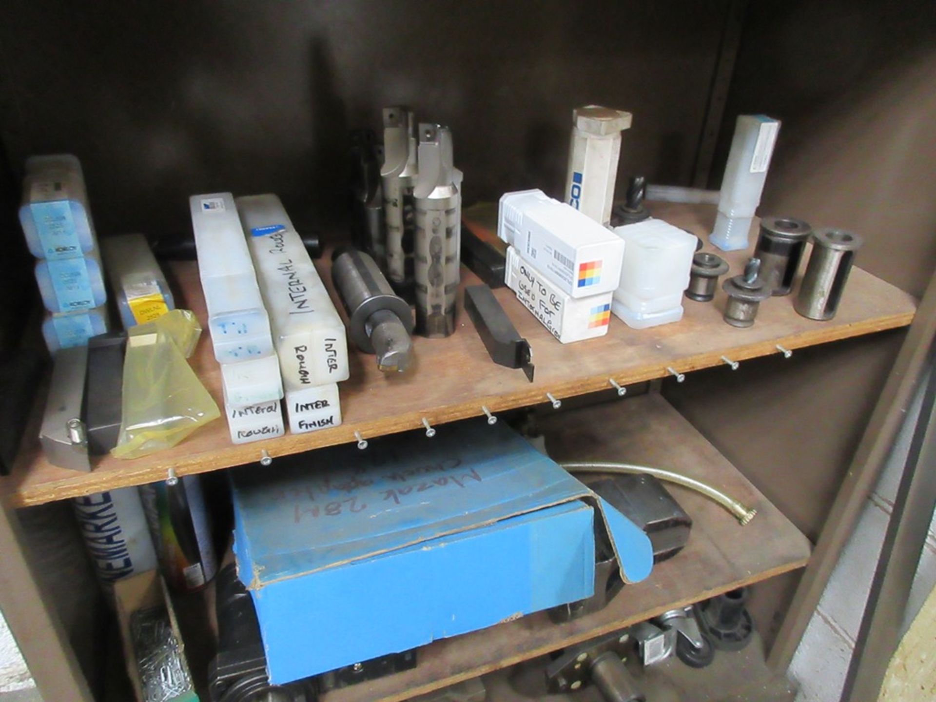 Assorted spares including tooling, jaws, face plate, holders, etc. - Image 4 of 6