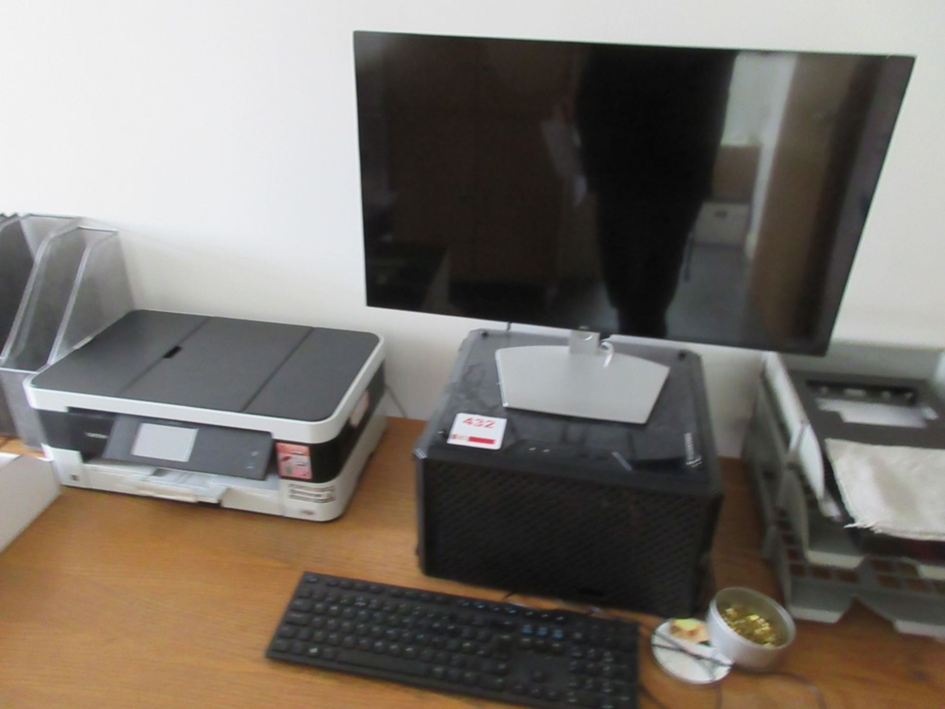 Dell flat screen monitor, keyboard, mouse and Brother MFC-J4625D