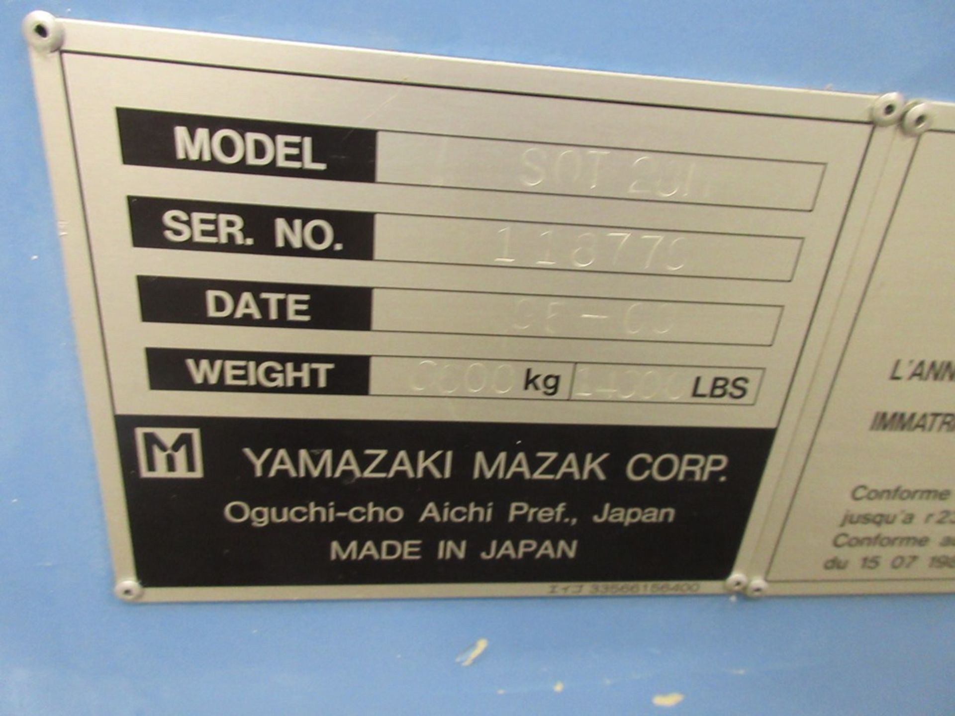 Mazak Super Quick Turn 28M CNC slant bed turning centre - Image 7 of 10